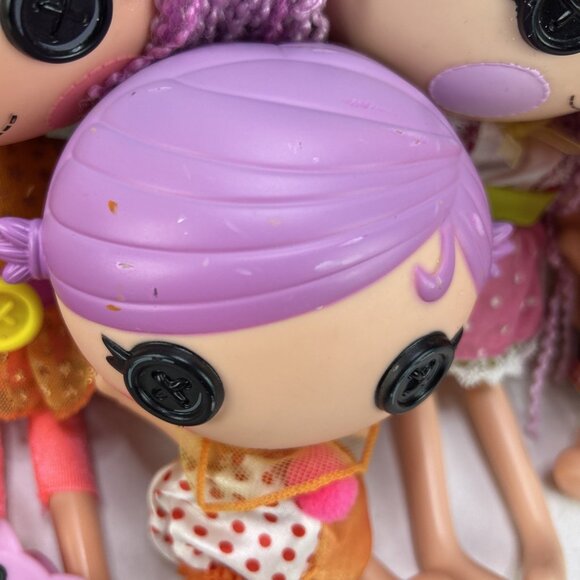 Lot of 4 Lalaloopsey 12 Inch Dolls & Two 8 Inch Dolls Accessories And Pets - Picture 8 of 10